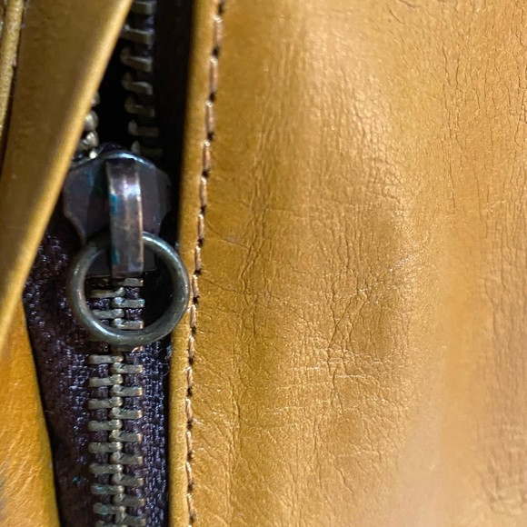 Leaders Brown leather backpack - Picture 9 of 11